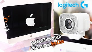 Apple iMac 2020 FaceTime Cam VS Logitech streamcam in Skype & Zoom screenshot 5