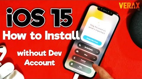 iOS 15: How to Install without Developer Account