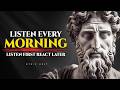 MORNING STOICISM (Listen Every Day) - Listen First, React Later _ STOICISM