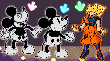 FNF Character Test | Gameplay VS My Playground | Dragon Ball, Mickey Mouse