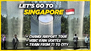 Let's explore the World-Famous Jewel Changi Airport 🇸🇬 + HSBC Rain Vortex! | Lost Furukawa