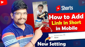 How to Add Link in Short videos | Shorts New Update 2023 | How to Use Short Related Video Setting