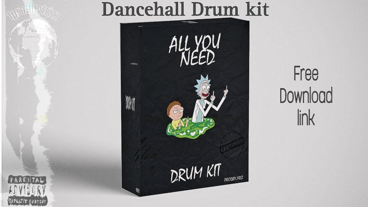 ROYALTY FREE All You Need Dancehall Drum Kit 2023  1prodbyfriz