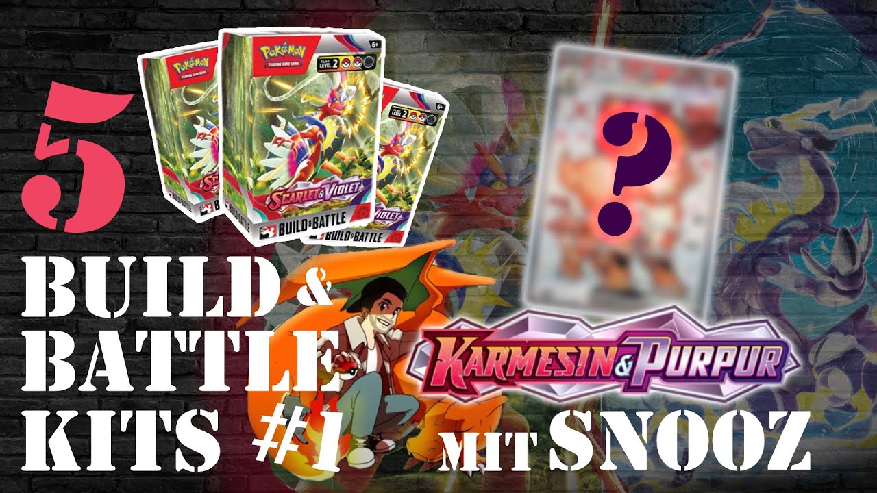 BANGER PACK in den ersten 5 Kits - Pokémon Karmesin und Purpur Base - Pokémon Opening