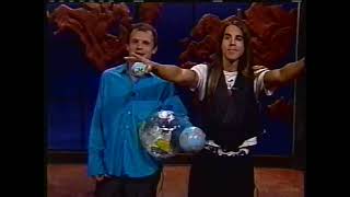 Anthony & Flea of Red Hot Chili Peppers discuss the Middle East on MTV 120 Minutes (1991.10.06)