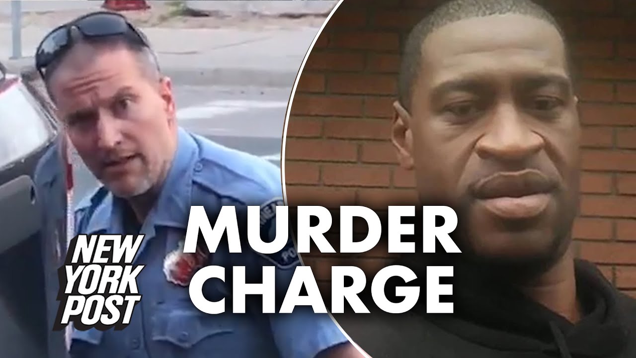 Derek Chauvin, cop who pinned down George Floyd, faces murder charge | New York Post