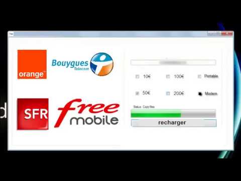 Recharger Votre Compte Mobile Gratuitement   Orange Bouygues Telecom Free Mobile SFR