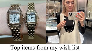 TOP 5 JEWELLERY ITEMS FROM MY WISH LIST | Cartier & Van Cleef and Arpels
