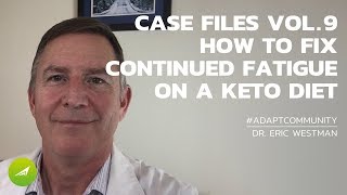 Case Files Vol 9: How To Fix Continued Fatigue On a Keto Diet  — Dr. Eric Westman