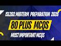ISL202 Midterm preparation 2026 | Most Important MCQs | VU
