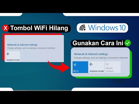 Cara Mengatasi Tombol WiFi Hilang Pada Windows 10 Terbaru 2024