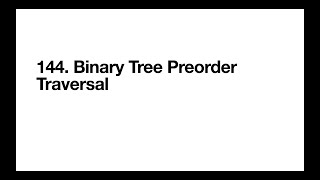Binary Tree Preorder Traversal | Leetcode 144 | Java solution | Explanation in Hindi