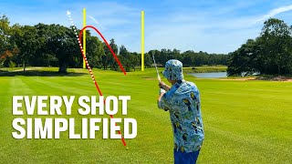 I Simplified Every Shot in Golf For You - Tee, Approach, Chip, Putt, bunkers