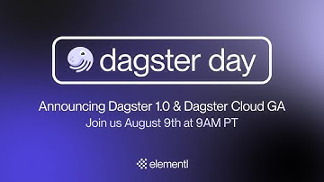 Dagster Day Teaser