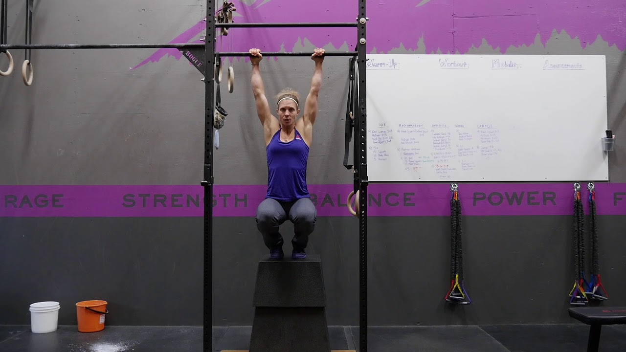 Box Assisted Pull up 