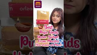 Best Puja Finds From Meesho You Should try! #meesho #meeshofinds #meeshoapp #puja #festive #fyp