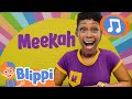 💃 Meekah Song 🎤 | BLIPPI MUSIC VIDEOS! | Sing Along With Me! | Kids Songs