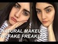 NATURAL MAKEUP W/ FAKE FRECKLES//MAQUILLAJE NATURAL C/ PECAS FALSAS | camuartist