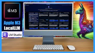 Apple M3 Test: Running Llama 3 LocalLLM with LMStudio