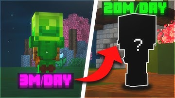 The BEST Money Making Minions in Hypixel Skyblock