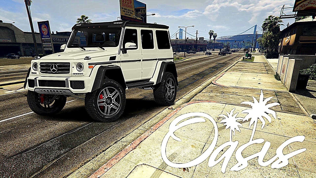 РЕАЛЬНАЯ ЖИЗНЬ ГТА 5 OASIS RP ГЕЛИК 4x4² BRABUS ТИМАТИ ТЮНИНГ