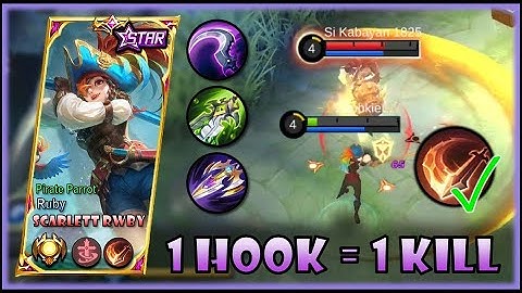 Best Ruby Assassin Build For Smurfing ≧ω≦ - Ruby Gameplay Highlight  - Mobile Legends