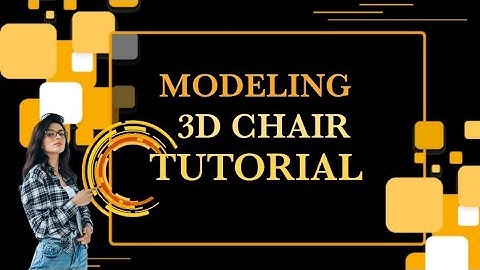 Metasequoia 4 Tutorial For Intermediate Level 1 : How To Make 3D Chair #phionestudio#metasequoia4