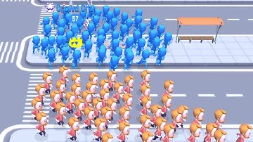 Crowd City World Record  Map Control: 100.00% #284