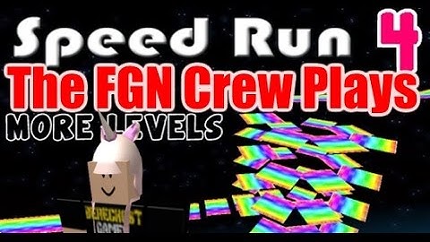 The FGN Crew Plays: ROBLOX - Speed Run 4 (PC)