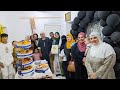 جمعت كل الاحباب من أهلى وأخواتى وأهل جوزى الفرحه مزدوجه احتفال بال100000مشترك وعيد ميلاد سمسمه بنتى