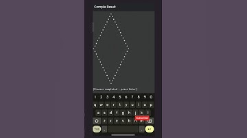 Hollow Diamond pattern..!! #spiderman #programming #python #tonystark #code #shorts #c