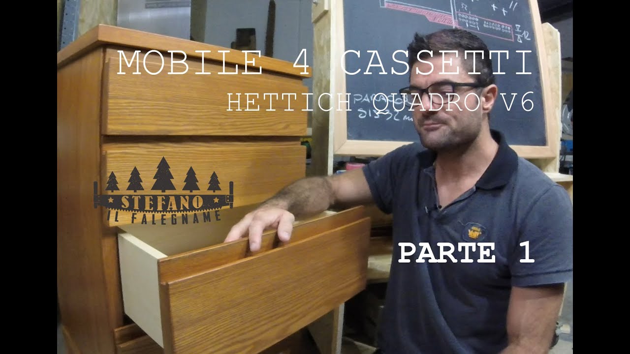 Cassetti Comfortline da Hettich : Smontaggio e montaggio