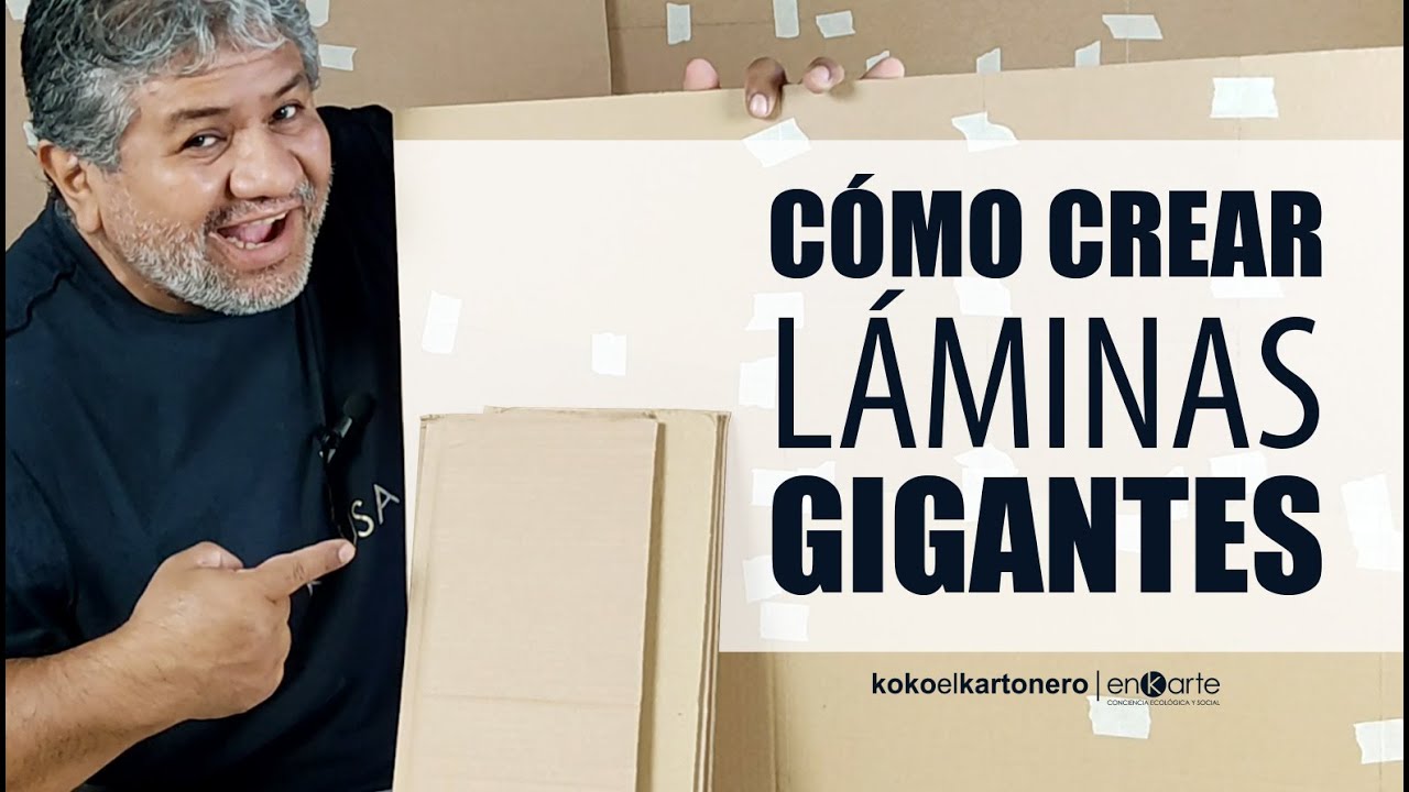 Cómo crear LÁMINAS GIGANTES con CARTONES PEQUEÑOS ✅ Ideas DIY FÁCILES para tu HOGAR