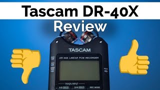 Tascam DR-40X Comparison Review