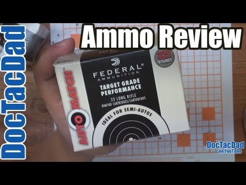 Federal Auto Match .22LR - Ammo Review