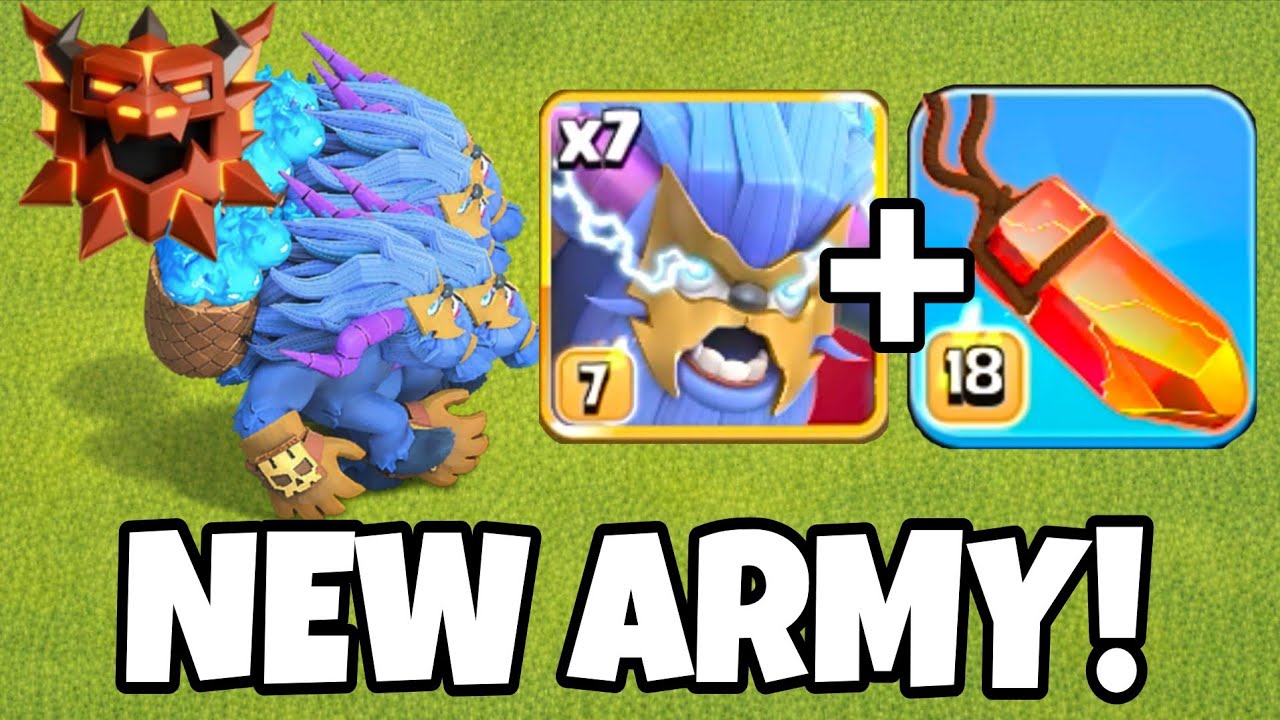 This NEW Super Yeti Spam Army is Insane! Easy 3 Stars | Legend League Attack Strategy Coc
