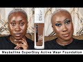 MAYBELLINE SUPERSTAY 30 HR FOUNDATION | Swatch, Demo & Review