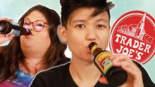 Kristin And Jen Try Every Trader Joe's Beer | Kitchen & Jorn