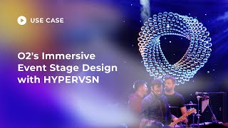 HYPERVSN 3D Holographics at O2's Live Event