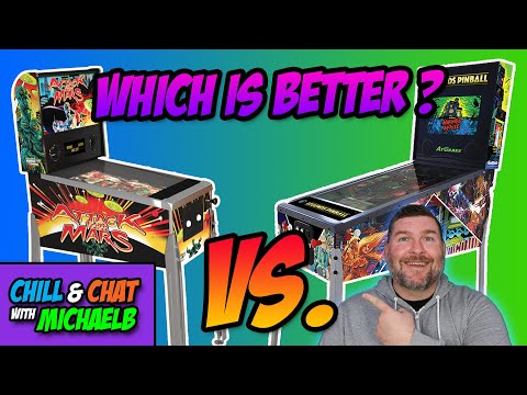 Arcade 1Up Pinball Vs. AtGames Legends Pinball from MichaelBtheGameGenie