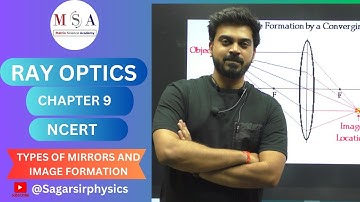12th Chapter 9 : Ray Optics 01 : Introduction & Reflection in a Plane Mirror JEE /NEET