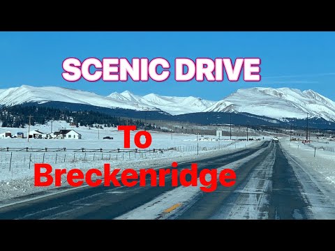 Scenic route to Breckenridge, Colorado#mountain #travel #breckenridge #usa #colorado