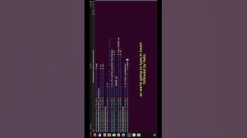 How to create new files in the linux terminal #touch