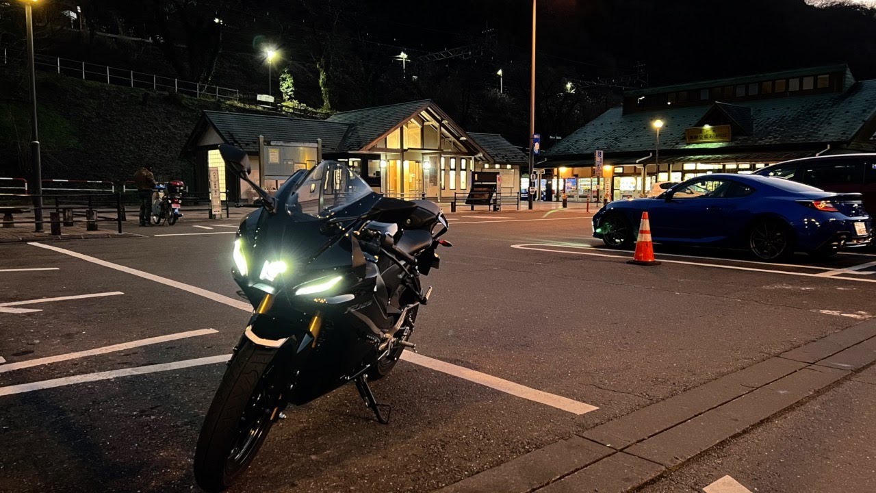 国道299号 道の駅果樹公園あしがくぼ | YAMAHA YZF-R125