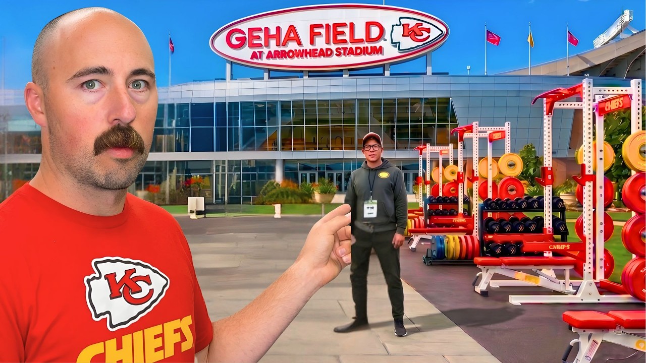 Gym Equipment Nerd Visits KC Chiefs NFL Weight Room!