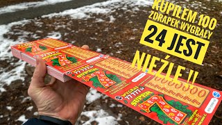 : Kupilem 100 zdrapek lotto super 7 Jest dobry wynik