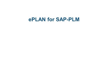 SAP PLM - EPLAN Integration_english