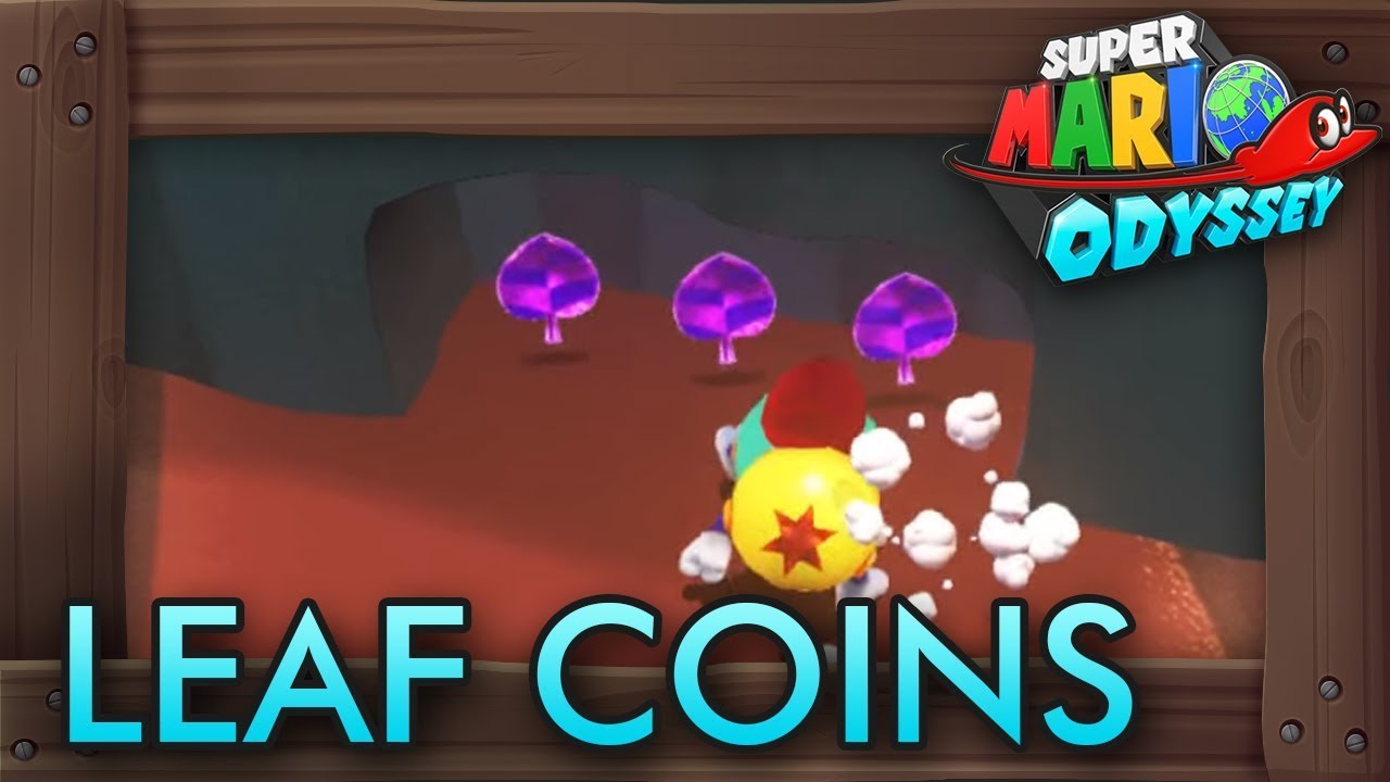 Super Mario Odyssey - All Purple Leaf Coins (Lost Kingdom) - YouTube.