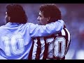 Roberto Baggio vs Maradona | vs Napoli 1990 | Supercoppa Italiana | 1 Goal | All Touches & Actions
