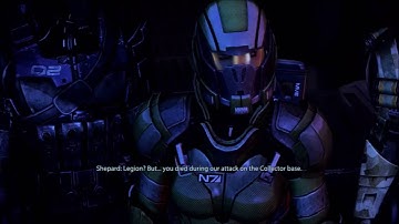 Mass Effect 3 - James Vega Dialogue - 29 James comments on Legion